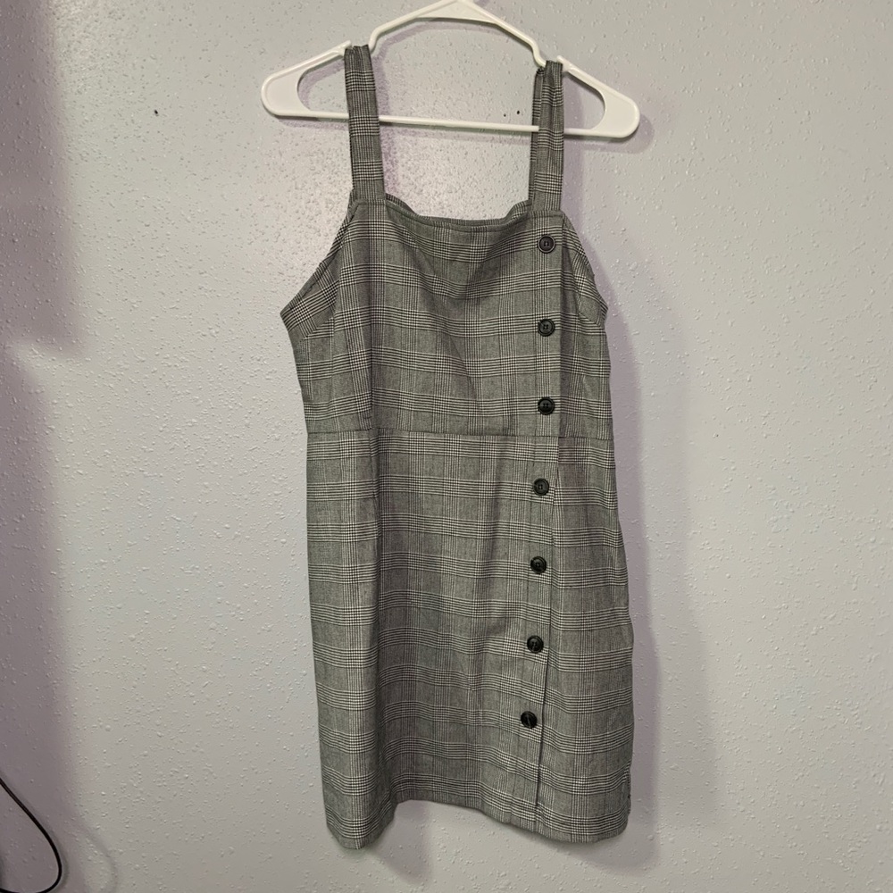 Mixed Threads Plaid Dress